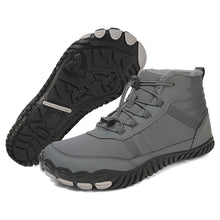 Lade das Bild in den Galerie-Viewer, draussenfeet winter barfussschuhe schneestiefel 31491 grau

