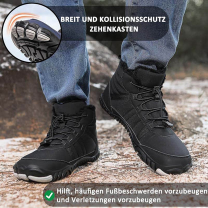 Outdoor-Schneestiefel High-Top-Sport-Winterschuhe Rutschfester & Wasserdichter Barfußschuh für den Winter (Unisex)