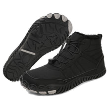 Lade das Bild in den Galerie-Viewer, draussenfeet winter barfussschuhe schneestiefel 31491 schwarz

