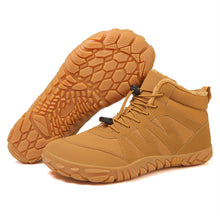 Lade das Bild in den Galerie-Viewer, draussenfeet winter barfussschuhe schneestiefel 31492 gelb
