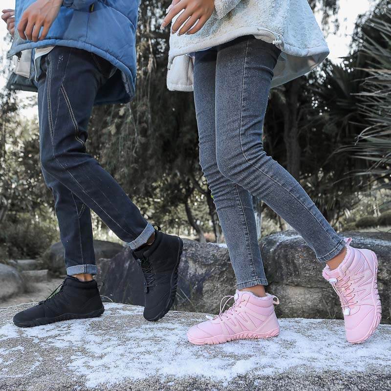 Outdoor-Klettern Lässige Winterschuhe Schneestiefel Rutschfester & Wasserdichter Barfußschuh für den Winter (Unisex)