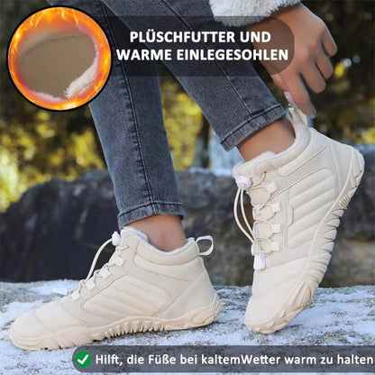 Lässiges Abenteuer Gesunde Warme Schneestiefel Rutschfester & Wasserdichter Barfußschuh für den Winter (Unisex)