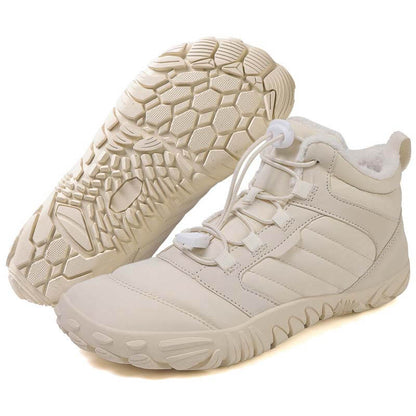 Lässiges Abenteuer Gesunde Warme Schneestiefel Rutschfester & Wasserdichter Barfußschuh für den Winter (Unisex)