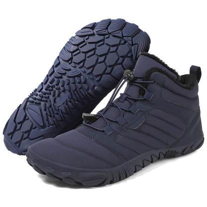 Lässiges Abenteuer Gesunde Warme Schneestiefel Rutschfester & Wasserdichter Barfußschuh für den Winter (Unisex)