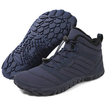 Lade das Bild in den Galerie-Viewer, draussenfeet winter barfussschuhe schneestiefel 31493 blau
