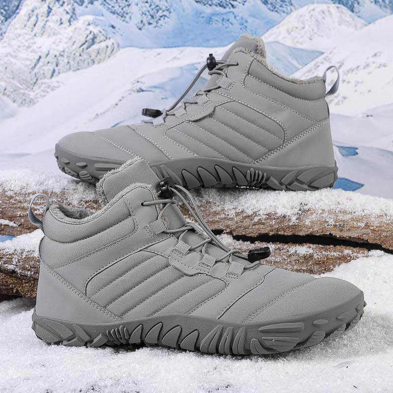 Lässiges Abenteuer Gesunde Warme Schneestiefel Rutschfester & Wasserdichter Barfußschuh für den Winter (Unisex)