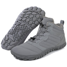 Lade das Bild in den Galerie-Viewer, draussenfeet winter barfussschuhe schneestiefel 31493 grau
