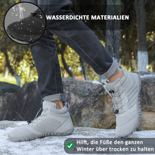 Lade das Bild in den Galerie-Viewer, draussenfeet winter barfussschuhe schneestiefel 31493 grau
