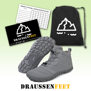 draussenfeet winter barfussschuhe schneestiefel 31493 grau