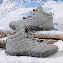 Lade das Bild in den Galerie-Viewer, draussenfeet winter barfussschuhe schneestiefel 31493 grau
