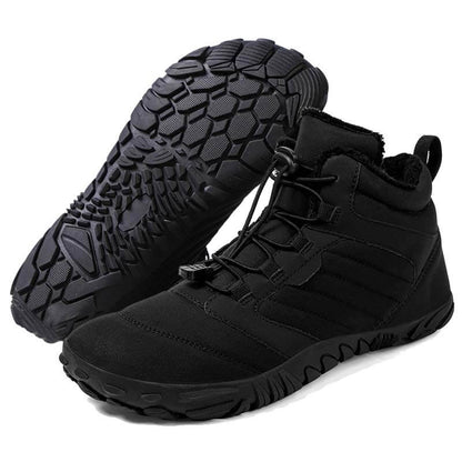 Lässiges Abenteuer Gesunde Warme Schneestiefel Rutschfester & Wasserdichter Barfußschuh für den Winter (Unisex)