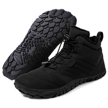 Lade das Bild in den Galerie-Viewer, draussenfeet winter barfussschuhe schneestiefel 31493 schwarz
