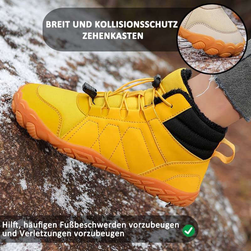 Outdoor-Schuhe Dicker Baumwolle Schneestiefel Rutschfester & Wasserdichter Barfußschuh für den Winter (Unisex)