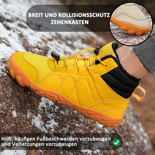 Lade das Bild in den Galerie-Viewer, draussenfeet winter barfussschuhe schneestiefel 31494 gelb
