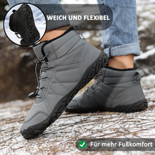 Lade das Bild in den Galerie-Viewer, draussenfeet winter barfussschuhe schneestiefel 31494 grau
