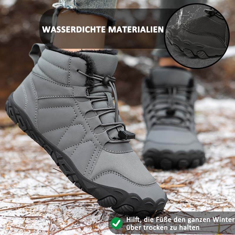 Outdoor-Schuhe Dicker Baumwolle Schneestiefel Rutschfester & Wasserdichter Barfußschuh für den Winter (Unisex)