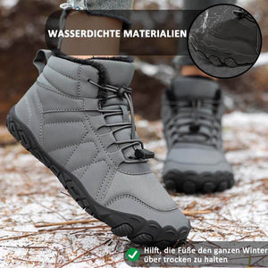 Outdoor-Schuhe Dicker Baumwolle Schneestiefel Rutschfester & Wasserdichter Barfußschuh für den Winter (Unisex)
