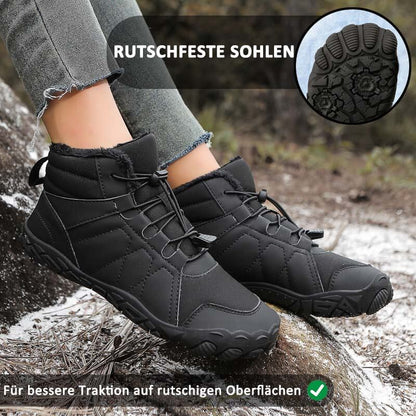 Outdoor-Schuhe Dicker Baumwolle Schneestiefel Rutschfester & Wasserdichter Barfußschuh für den Winter (Unisex)