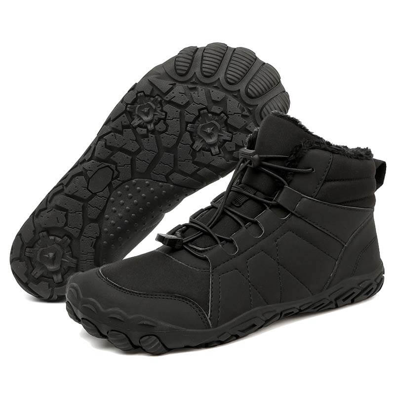 Outdoor-Schuhe Dicker Baumwolle Schneestiefel Rutschfester & Wasserdichter Barfußschuh für den Winter (Unisex)