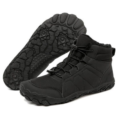 Outdoor-Schuhe Dicker Baumwolle Schneestiefel Rutschfester & Wasserdichter Barfußschuh für den Winter (Unisex)