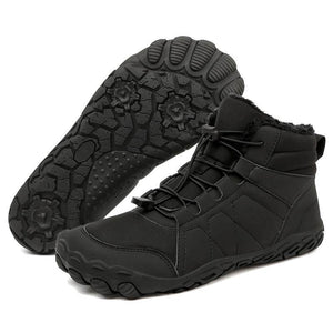 Outdoor-Schuhe Dicker Baumwolle Schneestiefel Rutschfester & Wasserdichter Barfußschuh für den Winter (Unisex)