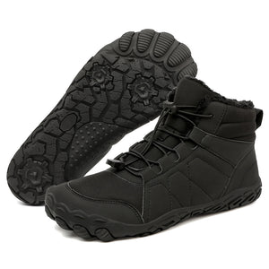draussenfeet winter barfussschuhe schneestiefel 31494 schwarz