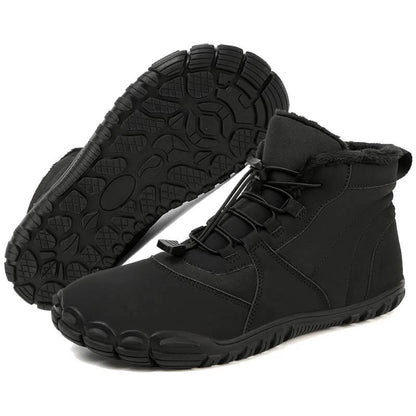 Outdoor-Schneestiefel Warm Verschleißfest Verdickte Winterschuhe Rutschfester & Wasserdichter Barfußschuh für den Winter (Unisex)
