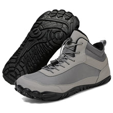 Lade das Bild in den Galerie-Viewer, draussenfeet winter barfussschuhe schneestiefel 31496 grau
