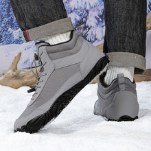 Lade das Bild in den Galerie-Viewer, draussenfeet winter barfussschuhe schneestiefel 31496 grau
