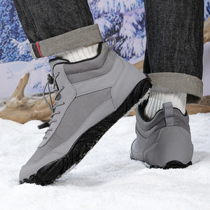 draussenfeet winter barfussschuhe schneestiefel 31496 grau