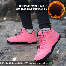 Lade das Bild in den Galerie-Viewer, draussenfeet winter barfussschuhe schneestiefel 31496 rosa
