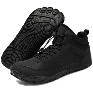 draussenfeet winter barfussschuhe schneestiefel 31496 schwarz
