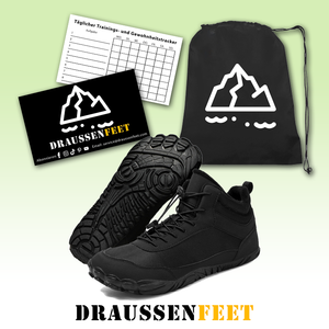 draussenfeet winter barfussschuhe schneestiefel 31496 schwarz