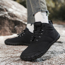 Lade das Bild in den Galerie-Viewer, draussenfeet winter barfussschuhe schneestiefel 31497 schwarz
