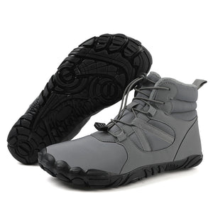 draussenfeet winter barfussschuhe schneestiefel 31498 grau