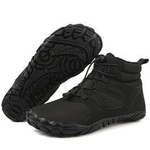 Lade das Bild in den Galerie-Viewer, draussenfeet winter barfussschuhe schneestiefel 31498 schwarz
