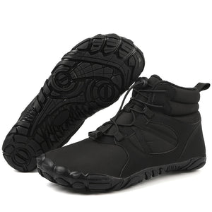 draussenfeet winter barfussschuhe schneestiefel 31498 schwarz