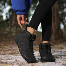 Lade das Bild in den Galerie-Viewer, draussenfeet winter barfussschuhe schneestiefel 31498 schwarz
