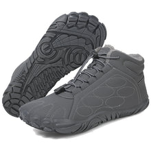 Lade das Bild in den Galerie-Viewer, draussenfeet winter barfussschuhe schneestiefel 31500 grau
