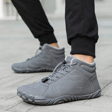 Lade das Bild in den Galerie-Viewer, draussenfeet winter barfussschuhe schneestiefel 31500 grau
