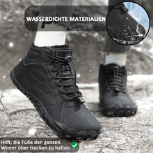 Lade das Bild in den Galerie-Viewer, draussenfeet winter barfussschuhe schneestiefel 31500 schwarz
