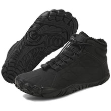 Lade das Bild in den Galerie-Viewer, draussenfeet winter barfussschuhe schneestiefel 31500 schwarz
