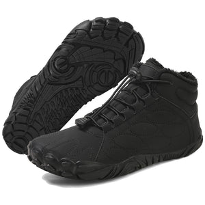 draussenfeet winter barfussschuhe schneestiefel 31500 schwarz