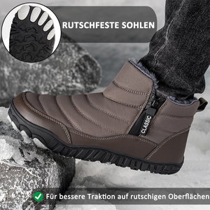 draussenfeet winter barfussschuhe schneestiefel 31502 grau