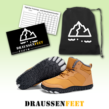 Lade das Bild in den Galerie-Viewer, draussenfeet winter barfussschuhe schneestiefel 31503 kamel
