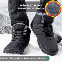 Lade das Bild in den Galerie-Viewer, draussenfeet winter barfussschuhe schneestiefel 31503 schwarz
