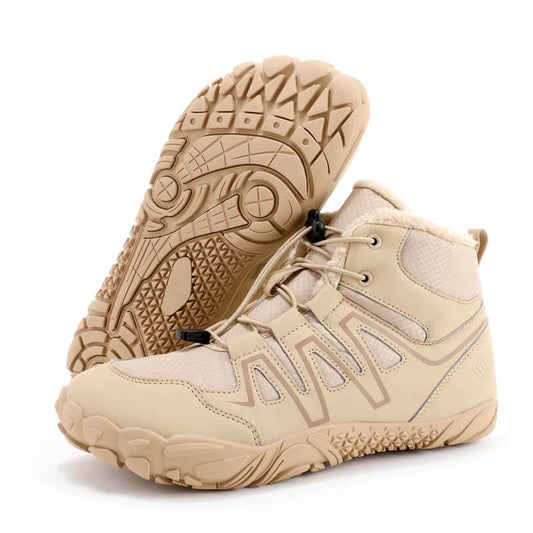 Hohe Warme Bequeme Schneestiefel Rutschfester & Wasserdichter Barfußschuh für den Winter (Unisex)