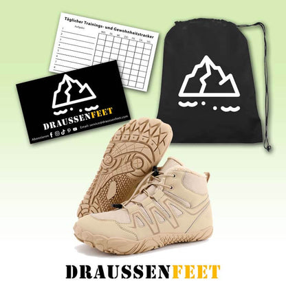 Hohe Warme Bequeme Schneestiefel Rutschfester & Wasserdichter Barfußschuh für den Winter (Unisex)