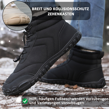 Lade das Bild in den Galerie-Viewer, draussenfeet winter barfussschuhe schneestiefel 31505 schwarz
