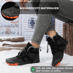 draussenfeet winter barfussschuhe schneestiefel 31506 schwarz